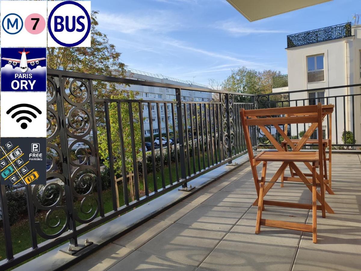 שאווילי-לארו Chambre Privee Dans Un Nouvel Appartement Partage Pres De Paris Avec Parking Gratuit מראה חיצוני תמונה