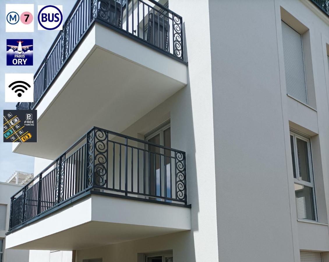 שאווילי-לארו Chambre Privee Dans Un Nouvel Appartement Partage Pres De Paris Avec Parking Gratuit מראה חיצוני תמונה